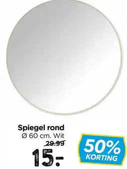 Xenos Spiegel rond aanbieding