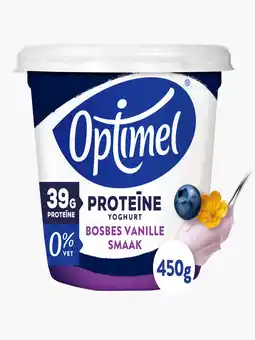 Flink Optimel Proteïne yoghurt bosbes vanille aanbieding