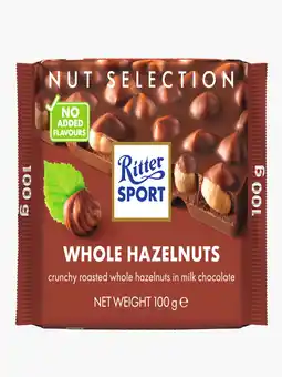 Flink Ritter Sport Melk hele hazelnoot aanbieding