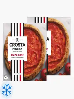 Flink Crosta & Mollica Pizza Base 350g 2x aanbieding