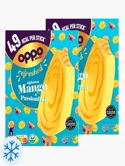 Flink Oppo Refreshed Alphonso Mango & Passionfruit IJs 3st 95ml 2x aanbieding