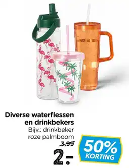 Xenos Diverse waterflessen en drinkbekers aanbieding