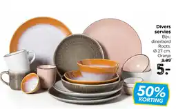 Xenos Divers servies aanbieding