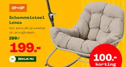 Welkoop Schommelstoel Lenza aanbieding