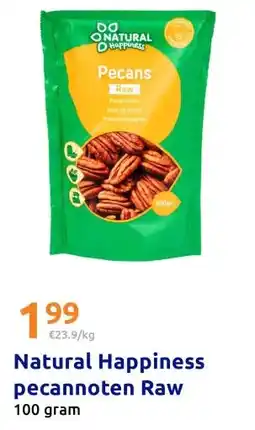 Action Natural Happiness pecannoten Raw aanbieding