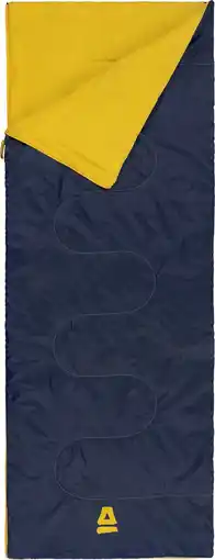 Bol.com Abbey Camp Slaapzak Zomer - Dekenmodel - Blauw - 200x75 cm - Koppelbaar aanbieding