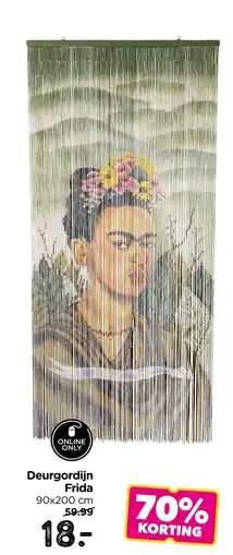 Xenos Deurgordijn frida aanbieding