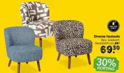 Xenos Diverse fauteuils aanbieding