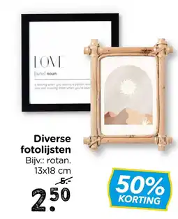 Xenos Diverse fotolijsten aanbieding