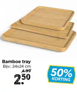 Xenos Bamboe tray aanbieding