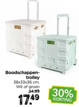 Xenos Boodschappen trolley aanbieding