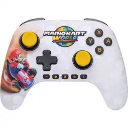 MediaMarkt Powera Advantage Mario Kart World Draadloze Controller Nintendo Switch 2 Wit aanbieding