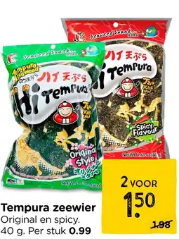 Xenos Tempura zeewier aanbieding