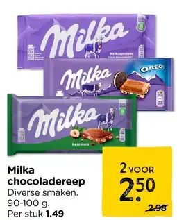 Xenos Milka chocoladereep aanbieding