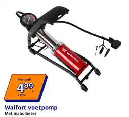 Action Walfort voetpomp aanbieding