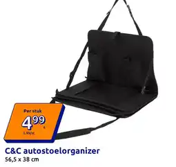 Action C&C autostoelorganizer aanbieding