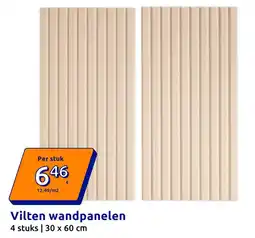 Action Vilten wandpanelen aanbieding