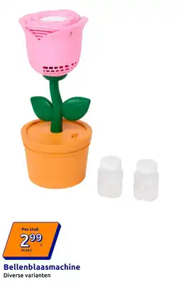 Action Bellenblaasmachine aanbieding