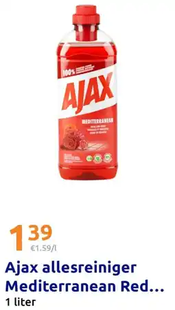 Action Ajax allesreiniger mediterranean red aanbieding