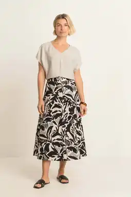 Wehkamp Expresso midi rok zwart aanbieding
