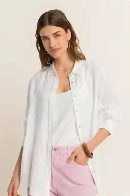 Wehkamp Expresso linnen blouse wit aanbieding