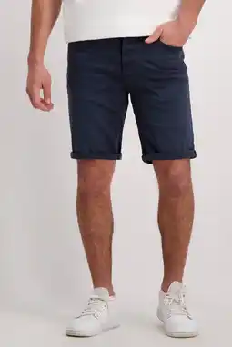Wehkamp Cars BLACKER denim slim short donkerblauw aanbieding