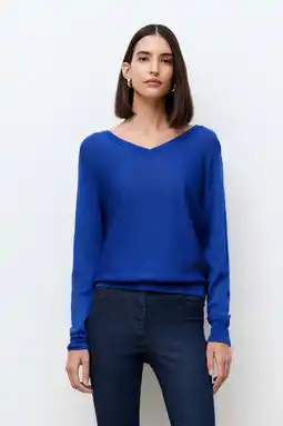 Wehkamp Caroll pullover blauw aanbieding