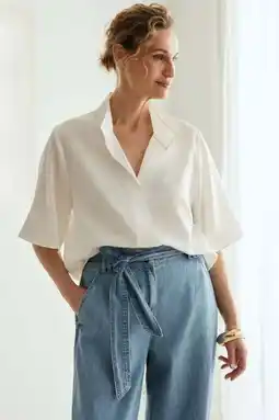 Wehkamp Claudia Sträter blouse crème aanbieding