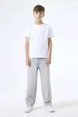 Wehkamp Garcia baggy jeans grey denim aanbieding