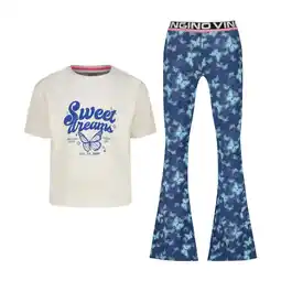 Wehkamp Vingino pyjama blauw/wit aanbieding