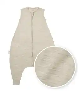Wehkamp Meyco merinowollen slaapoverall jumper sand melange aanbieding