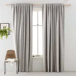 Wehkamp NOUS Living verduisterend gordijn kant en klaar Reykjavik (per stuk) (295 x 270 cm) aanbieding
