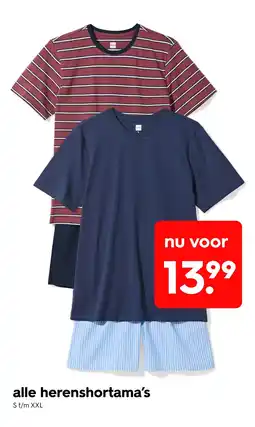 HEMA Herenshortama's aanbieding