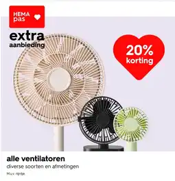 HEMA Hema Ventilatoren aanbieding