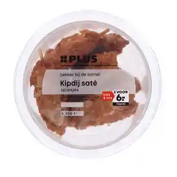 PLUS PLUS Kipspiesje saté aanbieding