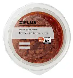 PLUS PLUS Zongedroogde tomatentapenade aanbieding
