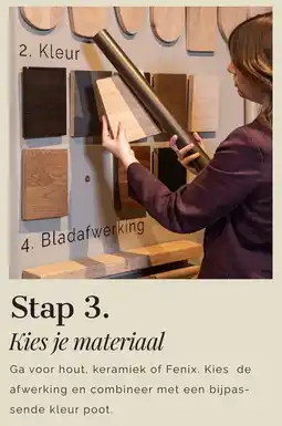 Eijerkamp Kies je materiaal aanbieding