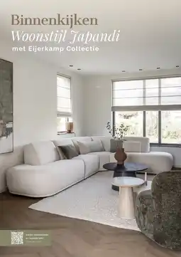 Eijerkamp Binnenkijken Woonstijl Japandi met Eijerkamp Collectie aanbieding