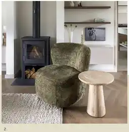 Eijerkamp Stel zelf samen fauteuil Yente. Snel in huis bijzettafel Aime. aanbieding