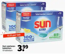 Wibra Sun vaatwas- tabletten aanbieding