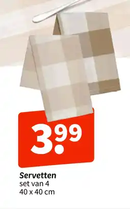 Wibra Servetten aanbieding