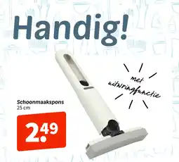 Wibra Schoonmaakspons aanbieding