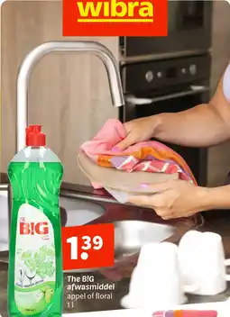 Wibra The B!G afwasmiddel aanbieding