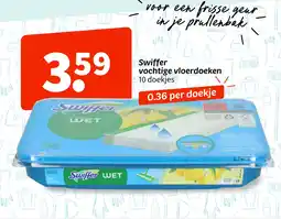Wibra Swiffer vochtige vloerdoeken aanbieding