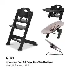 Van Asten BabySuperstore Novi Kinderstoel Novi 1-2 Grow Black/Sand Melange aanbieding