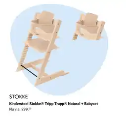 Van Asten BabySuperstore Stokke Kinderstoel Stokke Tripp Trapp Natural + Babyset aanbieding