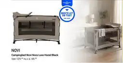 Van Asten BabySuperstore Campingbed Novi Nora Luxe Hazel/Black aanbieding