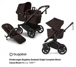 Van Asten BabySuperstore Kinderwagen Bugaboo Donkey6 Single Complete Black/ Cacoa Brown aanbieding