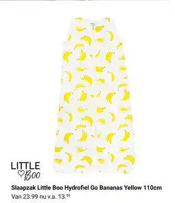 Van Asten BabySuperstore Slaapzak Little Boo Hydrofiel Go Bananas Yellow aanbieding