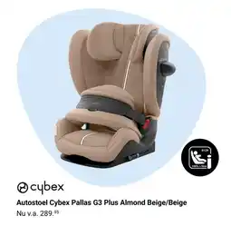 Van Asten BabySuperstore Autostoel Cybex Pallas G3 Plus Almond Beige/Beige aanbieding